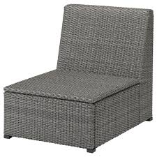 Solleron One Seat Section Outdoor Dark Gray Ikea Ikea Outdoor Furniture Outdoor Furniture Chic Outdoor Furniture