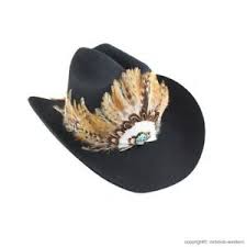 Western Feather Hat Band For Cowboy Hats Au Fhb 02 Ebay