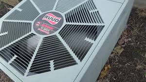 The easiest place to look is on the ac unit itself. Old Ruud Ac Seen Better Days Youtube