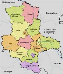 Das flächenland hat etwa 2,19 millionen einwohner. Saxony Anhalt Sachsen Anhalt Maps Familysearch