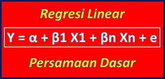 Y 4 4 x intersep 4 dan gradien 4 fungsi linier ii. Pengertian Analisis Regresi Korelasi Dan Cara Hitung Uji Statistik