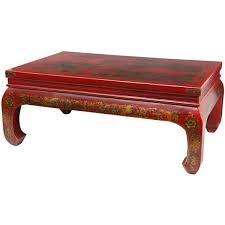 Shop our oriental coffee tables selection from the world's finest dealers on 1stdibs. Handmade Oriental Home Red Lacquer Peaceful Village Coffee Table
