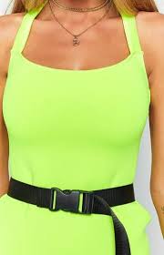Viscosity Dress Neon Yellow Con Imagenes Fiesta