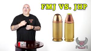 Hollow point bullets are more accurate and predictable compared to pointed bullets which, despite having a higher ballistic coefficient, are more sensitive to bullet harmonic characteristics and wind deflection. Fmj Full Metal Jacket Vs Jhp Jacketed Hollow Point What Should You Be Carrying Youtube