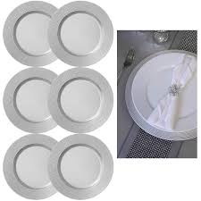 We did not find results for: 6 X Silver Round 13 Charger Plate Centerpiece Dinner Dining Table Setting Decor Ebay