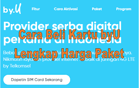 Demi memenuhi permintaan warganet yang budiman, provider digital pertama di indonesia, by.u kembali menghadirkan paket internet terbaru yaitu paket unlimited. Cara Beli Kartu Byu Di Indomaret Lengkap Harga Paket Internet 2020 Codapin
