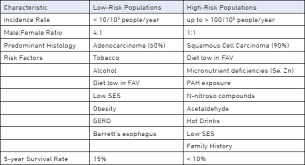 Geographical Variation In Esophageal Cancer World Gastroenterology Organisation