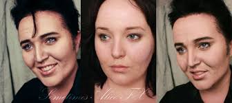 Elvis Presley make-up transformation.  http://www.facebook.com/problemturtlepage