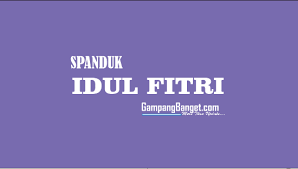 Unik Kumpulan Desain Spanduk Baliho Banner Hari Raya Idul Fitri 2020 1441 H Gampangbanget