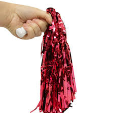 How To Make Cheerleader Pom Poms | Diy Pom Poms | Diy Cheerleading Pom Poms  With Paper - Youtube