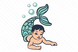 Baby Mermaids Svg Cut File By Creative Fabrica Crafts Creative Fabrica