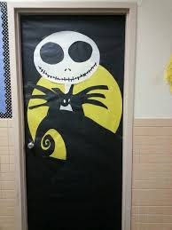 Nightmare Before Christmas Door Nightmare Before Christmas Decorations Halloween Classroom Halloween Classroom Decorations