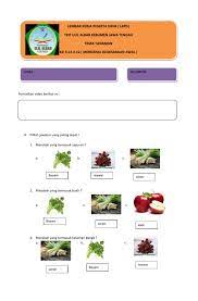 Check spelling or type a new query. Lkpd Tema Tanaman Worksheet