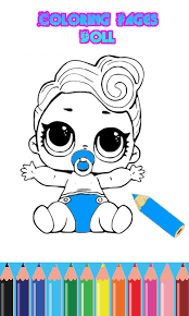 Doll coloring pages online find this pin and more on by to print dolls unicorn idea pa lol surprise mor. Creative Coloring Pages Lol Surprise Dolls Android Download Taptap