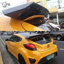 Research the 2013 hyundai veloster at cars.com and find specs, pricing, mpg, safety data, photos, videos, reviews and local inventory. For Hyundai Veloster Sequence Style Carbon Fiber Rear Spoiler Non Turbo Tuning Part Tirm Racing For Veloster Carbon Wing Lip Body Kits Aliexpress