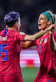 She is now an activist who sometimes plays soccer as her side gig. Megan Rapinoe And Julie Ertz Usa Soccer Women Uswnt Soccer Women S Soccer Team