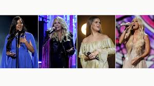 Carrie underwood and needtobreathe brought down the house at the 2021 cmt music awards. Luke Bryan Wins Top Acm Award But Female Acts Own The Night