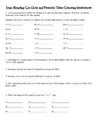 For the first activity, you will need to cut apart the color pages and the objects. Periodic Table Coloring Worksheets Teaching Resources Tpt