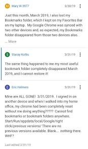 Google Chrome Bookmarks Disappeared Deleted Automatically You Re Not Alone Piunikaweb