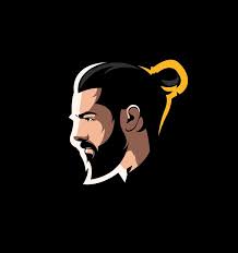 Draw Your Own Mascot Logo Beard Art Beard Logo Design Beard Cartoon