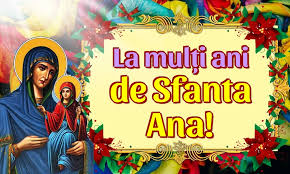 La mulți ani de sfântul nicolae! Felicitari De Sfanta Ana 2019 Felicitari