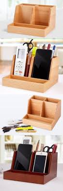 Maybe you would like to learn more about one of these? 25 Wood Desktop Organizers Ideas Woodworking Desktop Organization Desk Organization