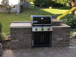 Work In Progress Grilling Island Outdoor Kitchen Patio Remodel Outdoor Kitchen Design