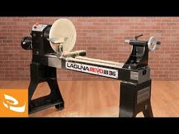 Laguna Revo 18l36 Lathe Youtube Wood Lathe Craft Supplies Usa Woodturning Videos