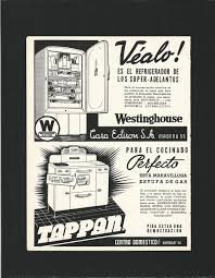 1930s Casa Edison Westinghouse Refrigerador Tappan Estufa Publicidad En 2020 Refrigerador Estufa Edison