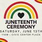 City of Oakley: Juneteenth Ceremony