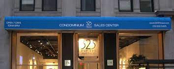 Waterfall Awning Installed In New York City By Citywide Awning Company Installation Outdoor Signs Condominium