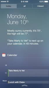 Notification Center Ios 7 Web App Design Ios 7 Design