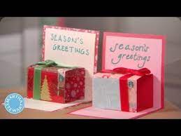 So watch this video to make this amazing gift box by yourself. How To Make A Pop Up Gift Card Holder Martha Stewart Youtube