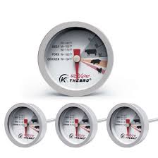 Just simply add the thermometer needle in the deepest part of the meat. China Barbecue Charcoal Grill Smoker Temperature Gauge Pit Bbq Thermometer Fahrenheit And Heat Indicator For Meat Cooking Port Lamb Beef Stainless Steel Temp Gauge China Barbecue Charcoal Grill Smoker Temperature And