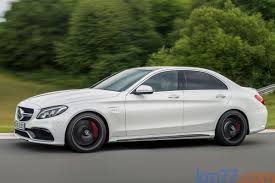 Mercedes Benz Clase C Amg C 63 Amg C 63 Turismo Blanco Diamante Metalizado Exterior Lateral Frontal 4 Puertas Mercedes Benz Clase C Mercedes Benz Mercedes