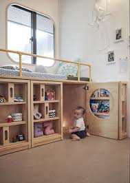 Design Detail This Children S Bedroom Has A Custom Bed Unit With Storage And A Hidden Play 2020 Yatak Odasi Tasarimlari Cocuk Oyun Alanlari Yatak Tasarimlari