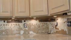 A Video Tutorial For How To Install Under Cabinet Lighting In An Existing Kitchen Installing Under Cabinet Lighting Light Kitchen Cabinets Cabinet Lighting