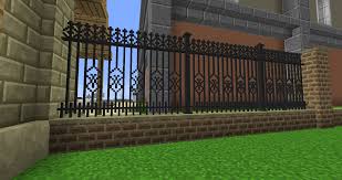 Minecraft Chisel And Bits Mod Fence Inspiration Minecraft Architecture Minecraft Outdoor Stair Railing