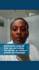 🔗Los detalles en el link en los comentarios👇, ‼️Rosabel Sánchez, hija del  preso político Loreto Hernández García, fue amenazada por autoridades de la  prisión de Guamajal tras visitar a su padre., ➡Las ...
