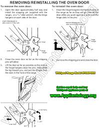 How the fda regulates microwave ovens to ensure safe use and prevent radiation leaks. How To Remove And Reinstall The Oven Door On A Whirlpool Range Samurai Appliance Repair Man S Blog Appliantology Org A Master Samurai Tech Appliance Repair Dojo