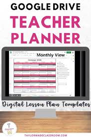 Digital Teacher Lesson Planner 2020 2021 Distance Learning In 2020 Teacher Lesson Planner Lesson Plans Template High School Lesson Planner