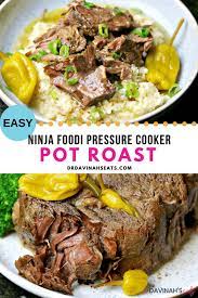 Roasted ham with spicy peach glaze | the. Ninja Foodi Pressure Cooker Pot Roast Recipe Dr Davinah S Eats