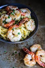 Shrimp Scampi Gluten And Dairy Free Heather Christo Dairy Free Pasta Dairy Free Dinner Pasta Dishes