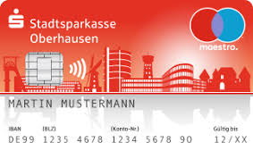 Mit george apple pay im 1. Sparkassen Card Debitkarte Stadtsparkasse Oberhausen