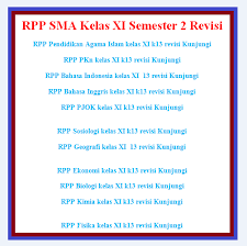 Rpp mtk kimia sma kelas xi k13 revisi 2017 semester 1 dan semester 2 sudah sesuai dengan pemendikbud nomor 21 dan 24 tahun 2016 terbaru 2017/2018 sebagai berikut. Rpp Kelas Xi Semester 2 Tahun 2019 K13 Indo Smart School
