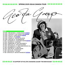 Geordie Greep releases performance video 'Live at TV Eye' and announces  2025 Brooklyn show