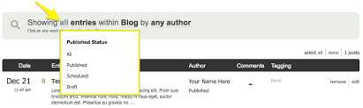 $args = array( 'orderby' => 'title', 'order' wp query alters the main loop by changing the variables of the global variable $wp_query. Managing Blog Posts Squarespace 5