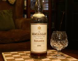Macallan Elegancia In The Whiskey Study Whiskey America Macallan Whiskey Bottle Whiskey Whiskey Bottle