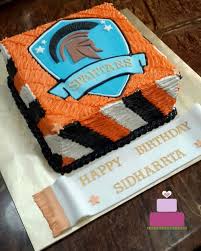 If you need another design cake topper, please contact us and we will make you a custom listing. Spartans Birthday Cake A Football Club Themed Cake Decorated Treats