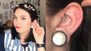 I have a cartilage piercing at the top of my ear which i had done at the end of january. Removing My Forward Helix Piercing And Changing My Double Conch Piercings Fail Youtube